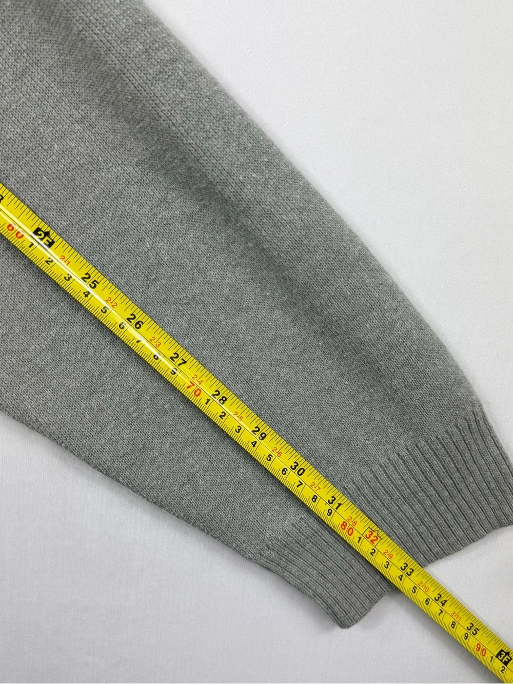 Enyce Est 96 Summit Series Vintage Y2K Gray Knit Striped Sweatshirt Men’s Sz XXL